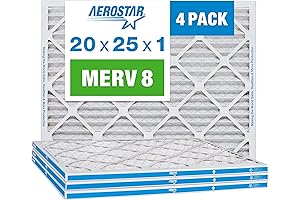 Aerostar 20x25x1 Air Filter | Breathe Easy with Clean Air