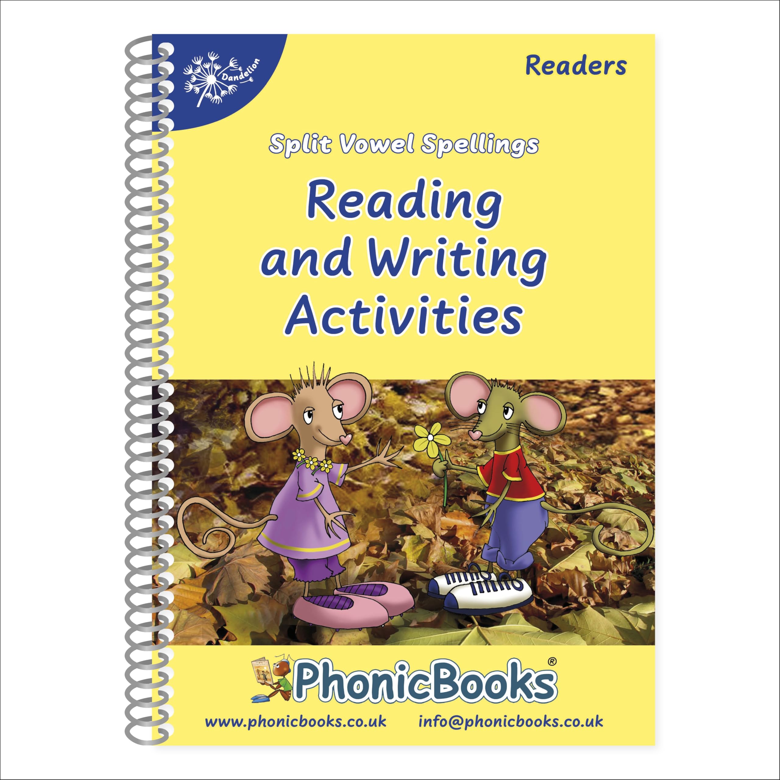 Phonic Books Dandelion Readers Split Vowel Spellings Activities: Photocopiable Activities Accompanying Dandelion Readers Split Vowel Spellings Set (Phonic Books Beginner Decodable Readers)