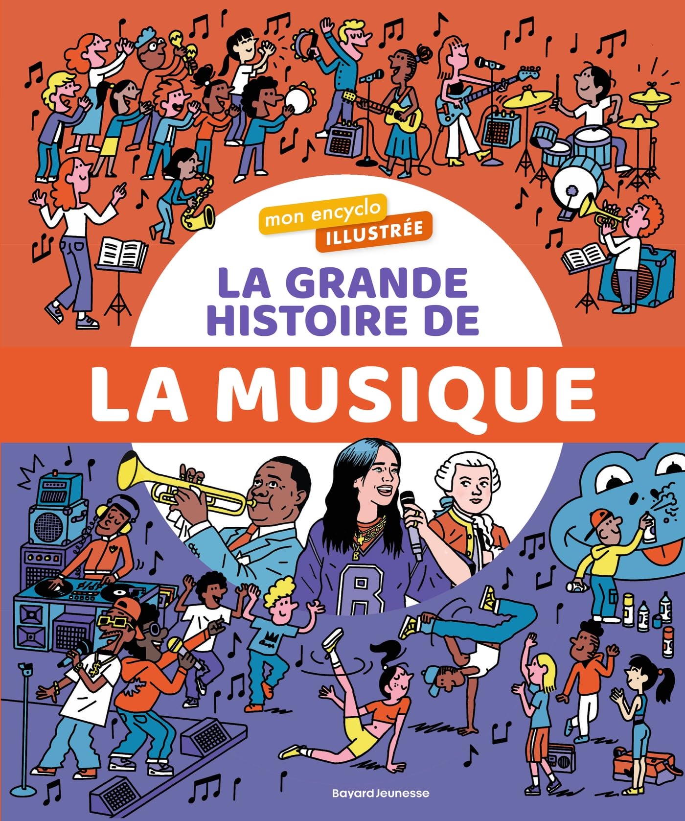 Mon encyclo illustrée. La grande histoire de la musique