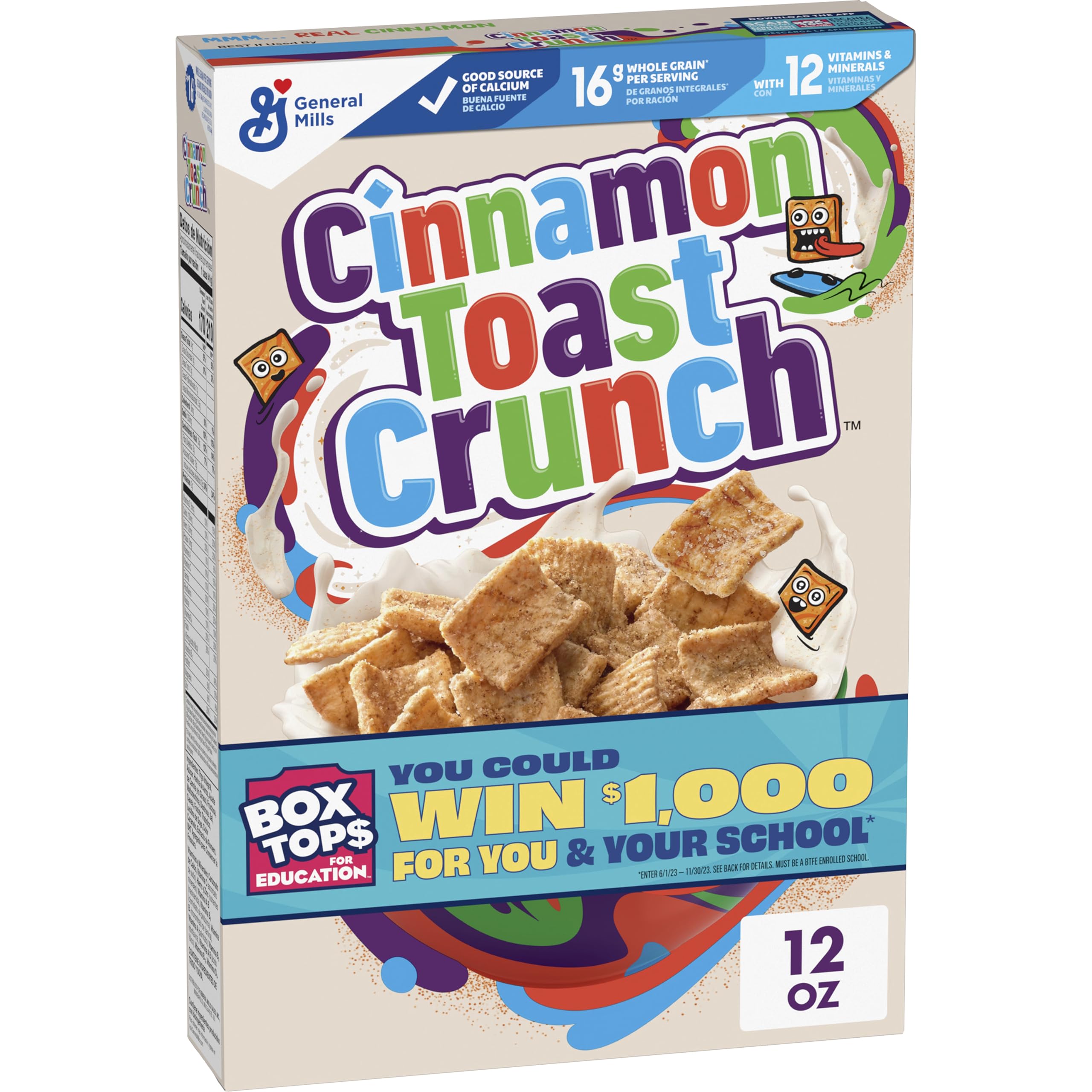 Buy Original Cinnamon Toast Crunch Breakfast Cereal, Cri Cinnamon