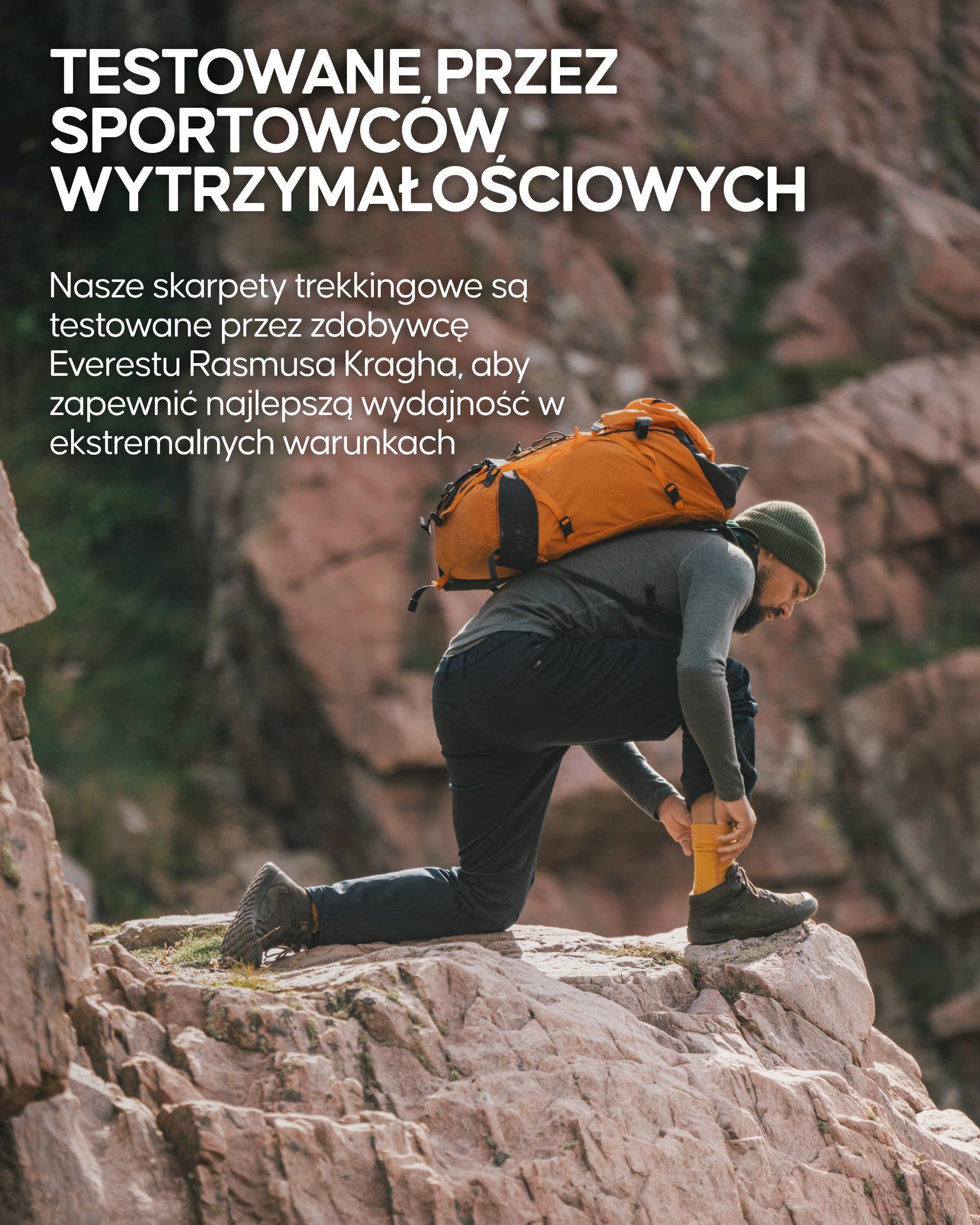 DANISH ENDURANCE Skarpety Liner Merino, Cienkie Skarpety Trekkingowe Zapobiegające Pęcherzom, Oddychające, dla Mężczyzn i Kobiet, Unisex, 2 lub 4-Pak