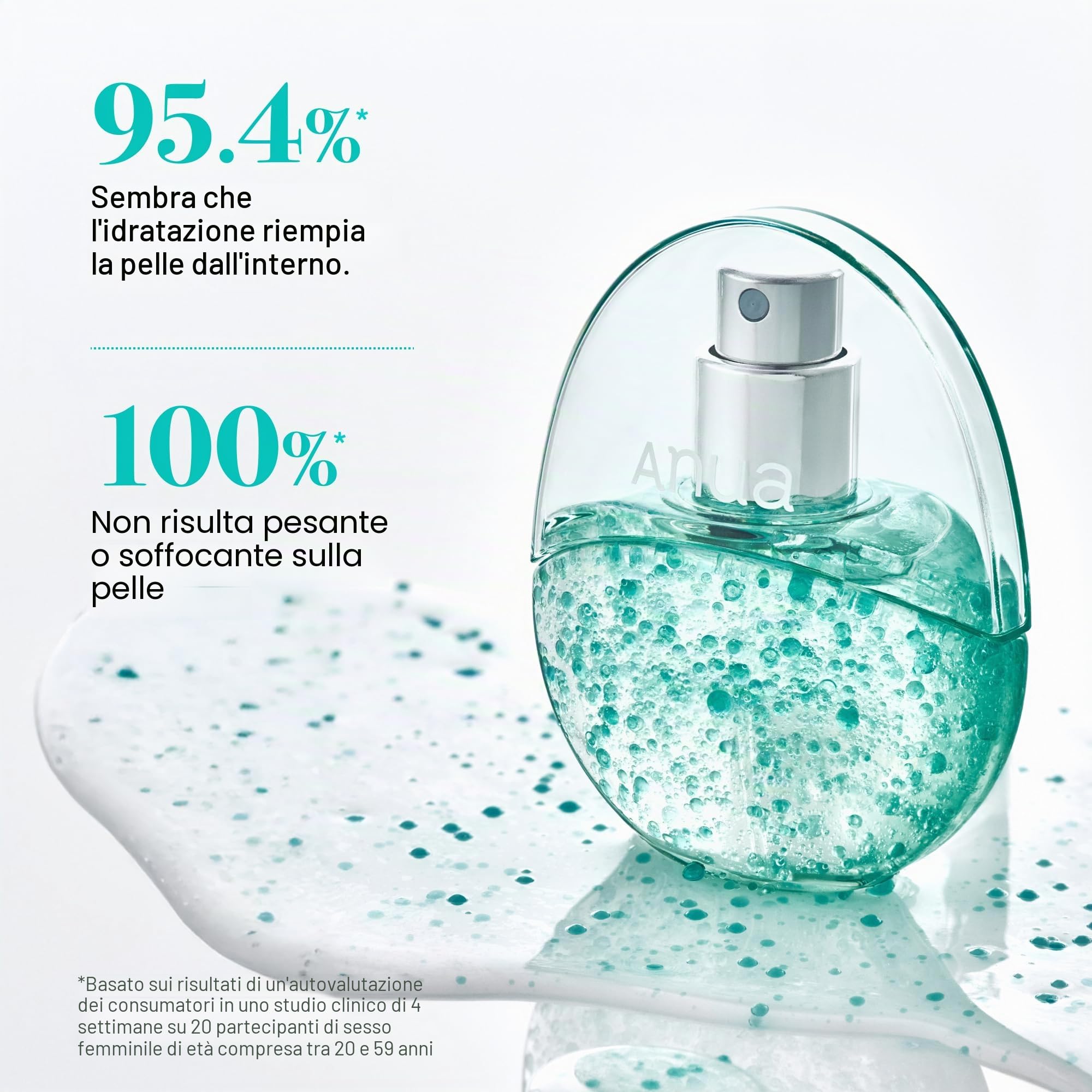Anua PDRN Collagen Glow Facial Serum Spray - Mist viso PDRN con Acido ialuronico, Effetto glass skin, Idratazione rimpolpante immediata, Cura rassodante e rinfrescante, Skincare coreana (30 ml)