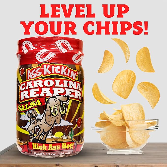 Salsa Picante Carolina Reaper KICKIN' - 13 oz miniatura 2