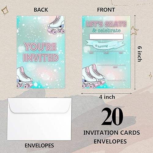 Miniatura 7 de Tarjetas de invitaciones de cumpleaños de motocross con sobres (20 unidades), suministros de fiesta de cumpleaños de motocross, invitaciones de