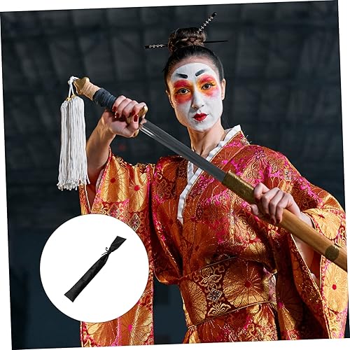 Miniatura 7 de Cabilock Bolsa de espada negra Katana Organizador para bolsa de mano negra Maleta Bokken Bolsa de transporte Correa de espadas