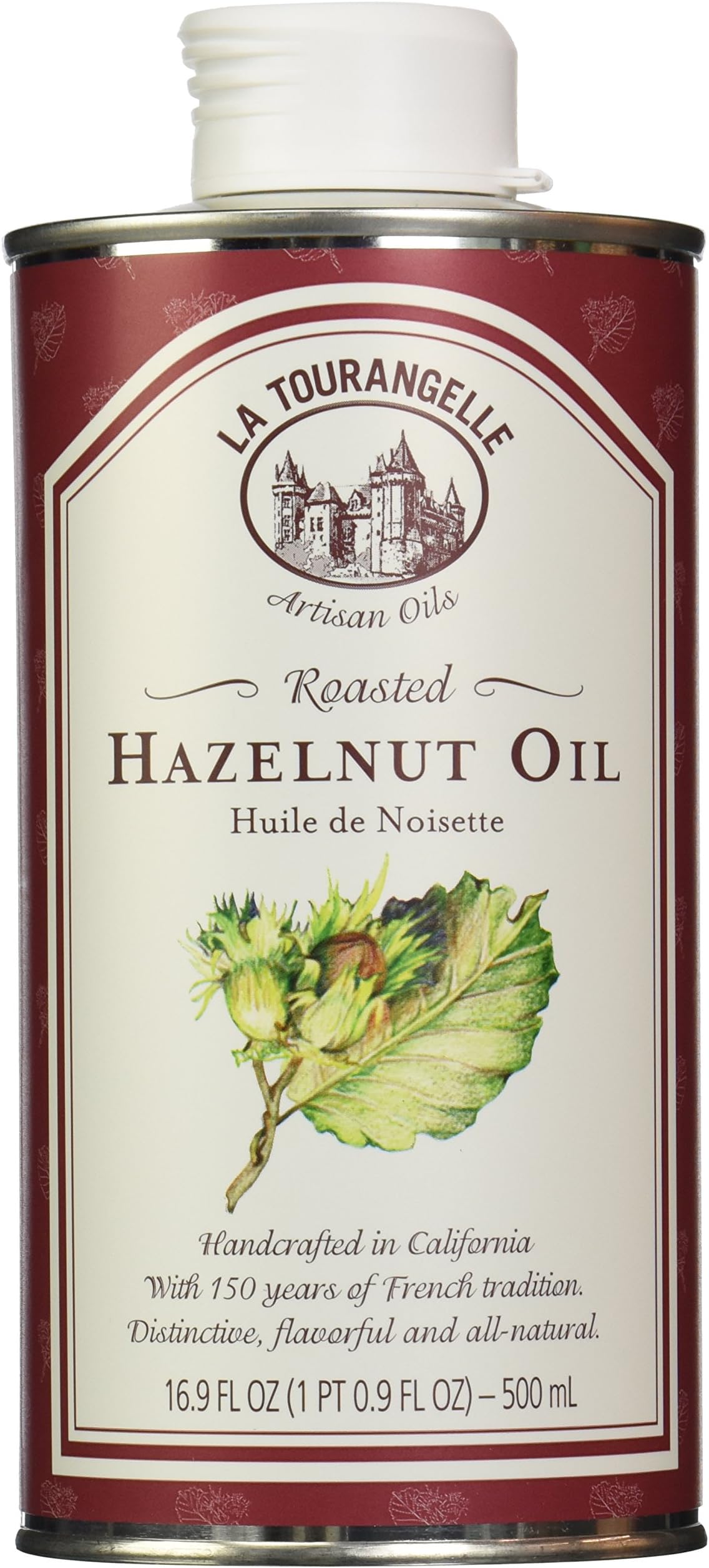 Roland Foods Roasted Hazelnut Oil, 8.5 Ounce Gourmet