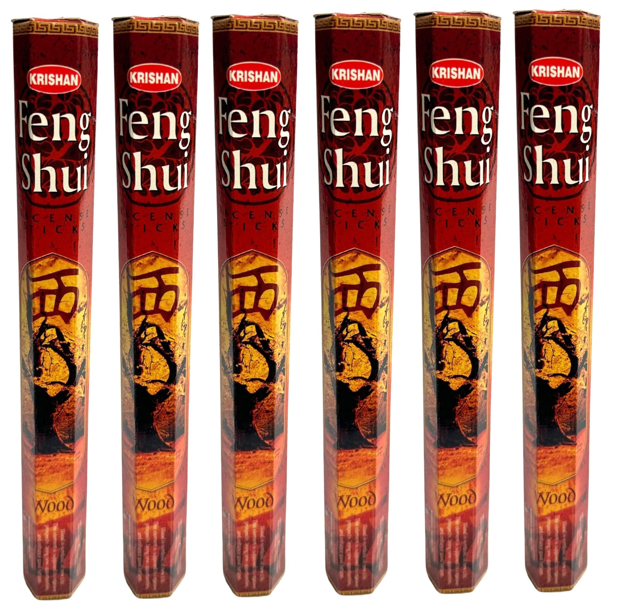 Fenny's Creations Black Krishan Feng Shui Wood Incense Joss Stick Agarbatti Fragrance Room Aroma 120 Sticks