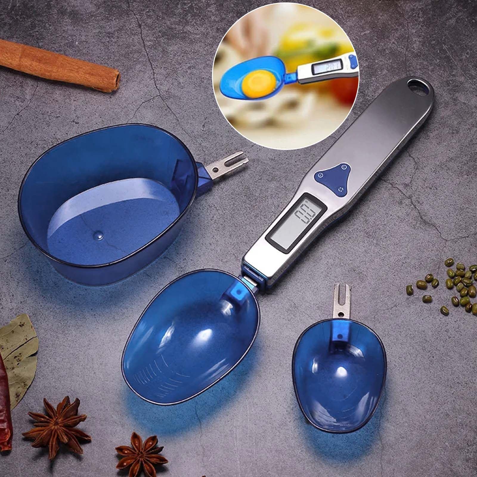 Cucchiaio Dosatore Digitale Cucchiaio Dosatore Elettronico 500 G/0,1 G - Bilancia Digitale Da Cucina Bilancia Con Cucchiai Inclusi - Foto 11