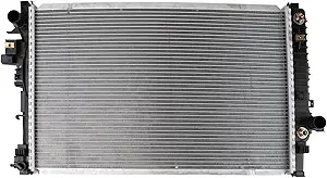 TRQ Radiator Assembly Aluminum Core Cross Flow for 2016–2021 Chevrolet Malibu 2.0L