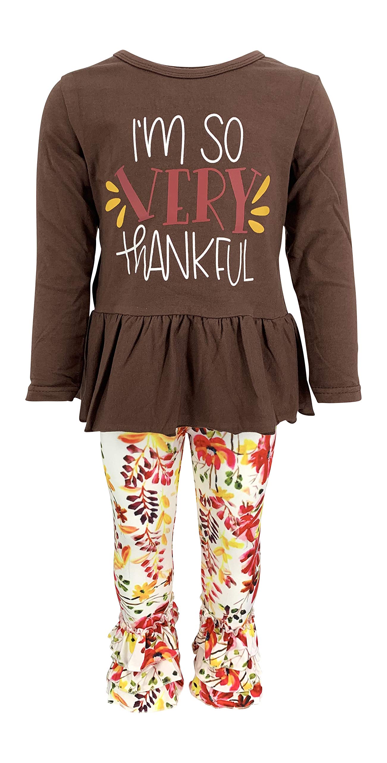 Unique Baby So Very Thankful 2 Piece Fall Thanksgiving Outfit