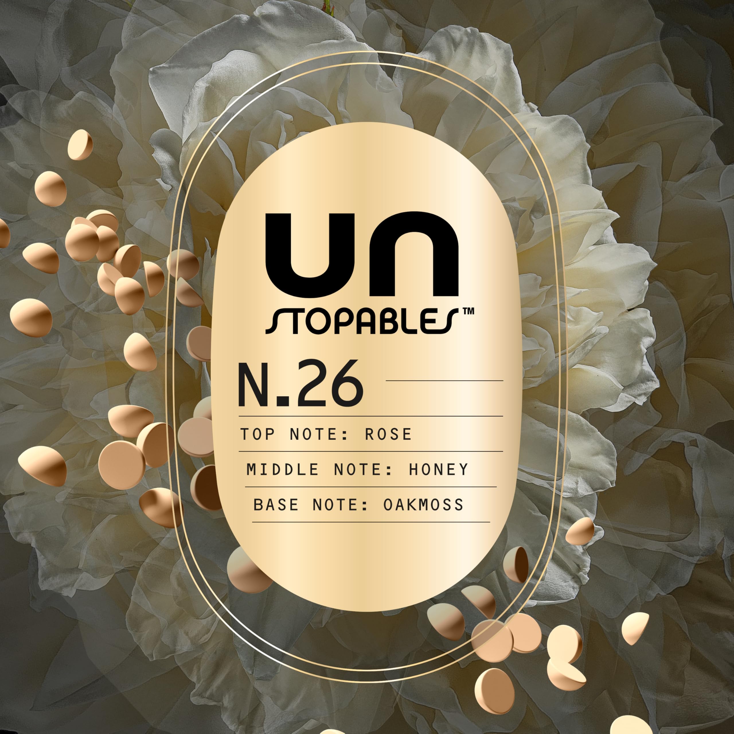 Downy Unstopables Unlimited Collection In-Wash Laundry Scent Booster Beads, No. 26, Fine Fragrance, Long-Lasting Fresh Scent Beads, 21.1 oz