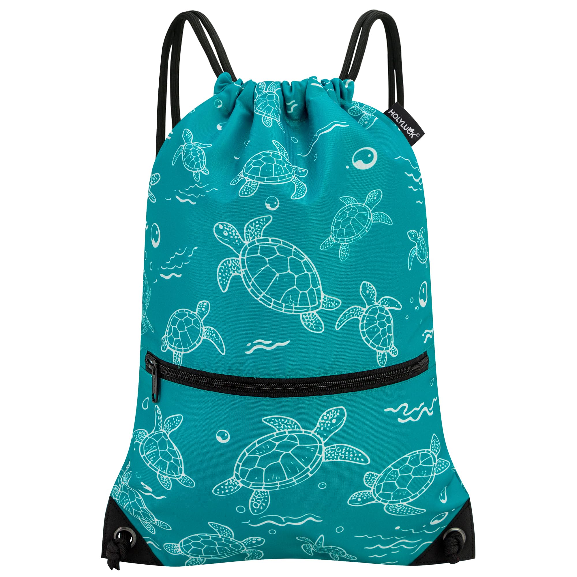 HOLYLUCK Drawstring Backpack Bag Sport Gym Sackpack