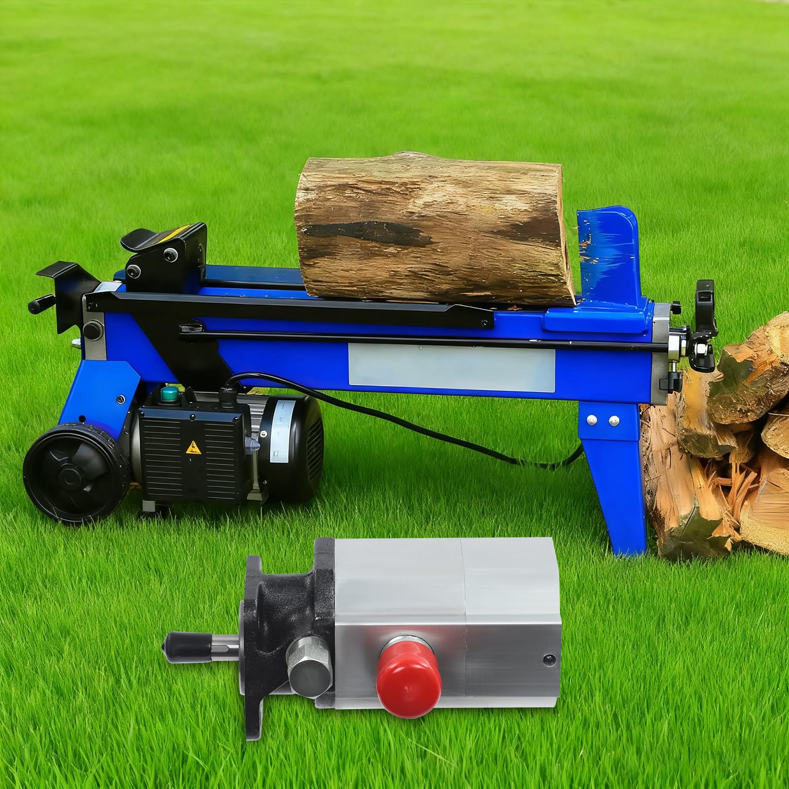 Pompa idraulica spaccalegna 13GPM 3000PSI motore idraulico spaccalegna pompa per taglio legno 3600RPM può essere utilizzato con macchine pressatrici, spaccalegna e dispositivi di serraggio per