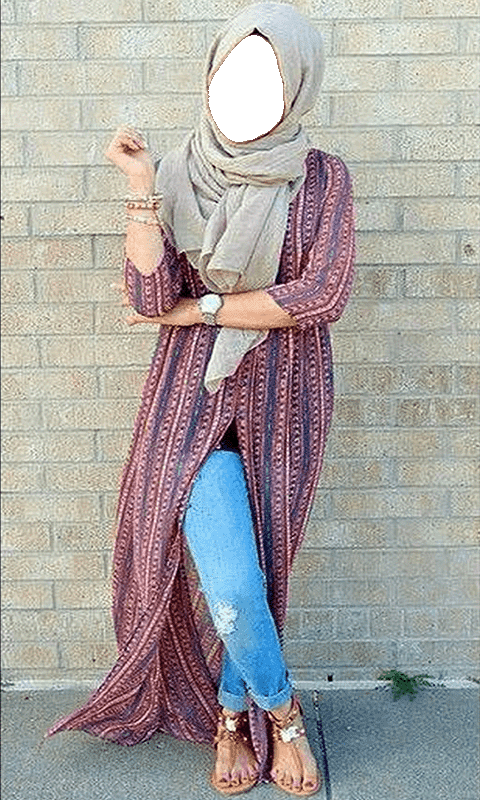 hijab outfits with jeans