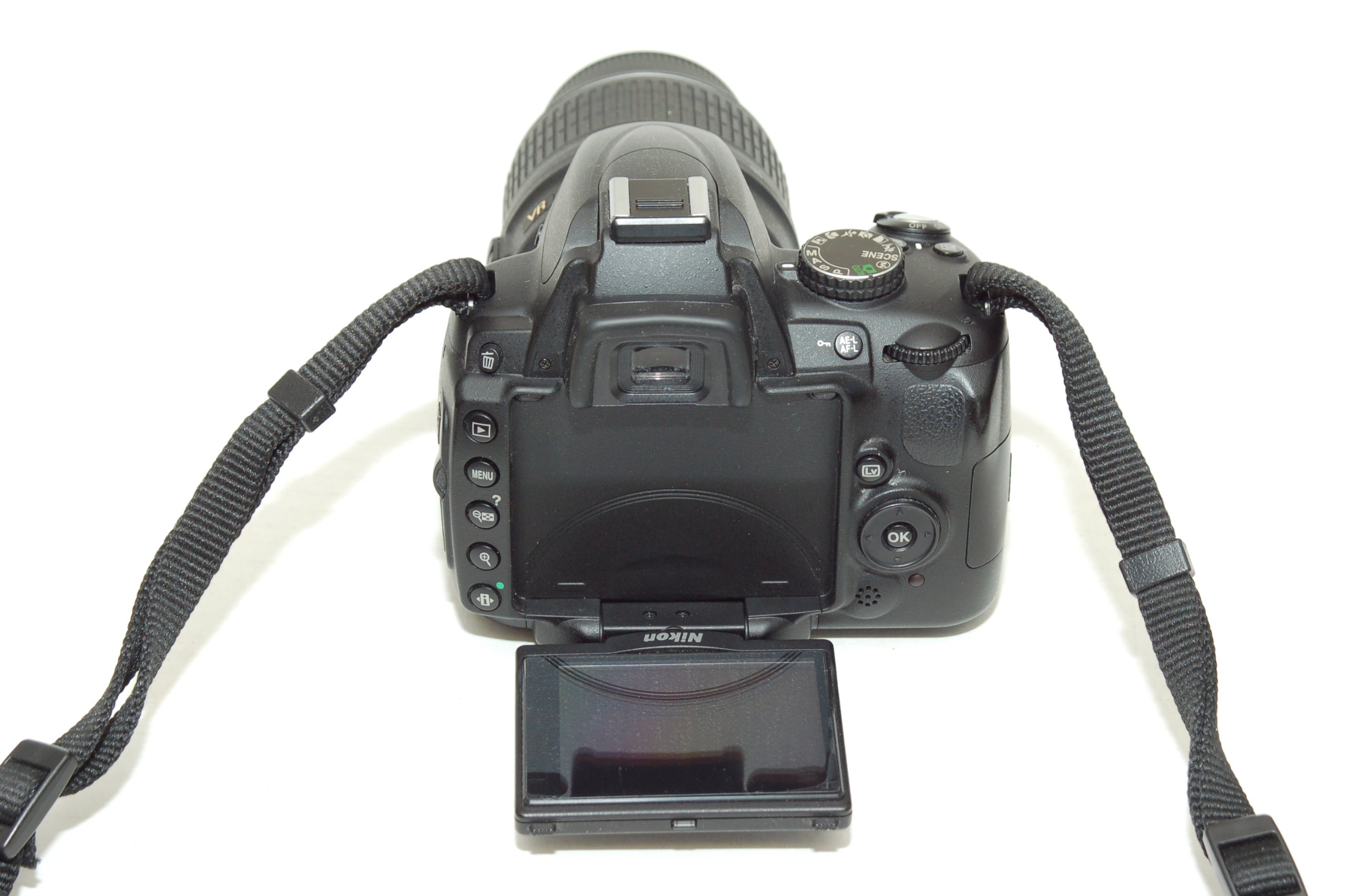Nikon D5000 SLR-Digitalkamera 12 Megapixel Live-View HD-Video Kit 18-55mm VR 55-200mm VR Objektiv