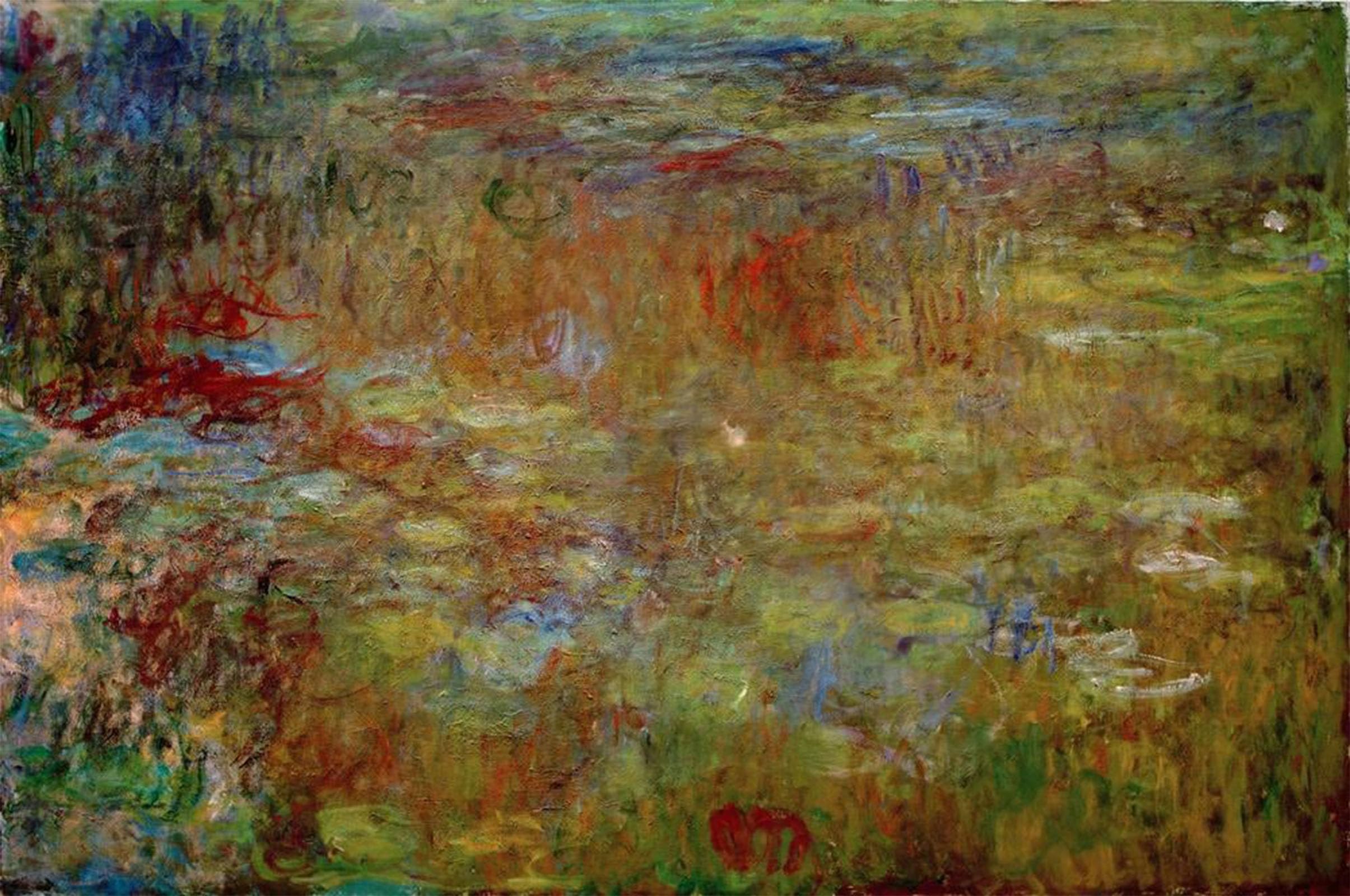 ARTXLXXBN Famous Painting Canvas Artwork Graffiti Print The Bassinnympheas by Claude Monet Portrait Canvas Image for Home Decor 60x90cm