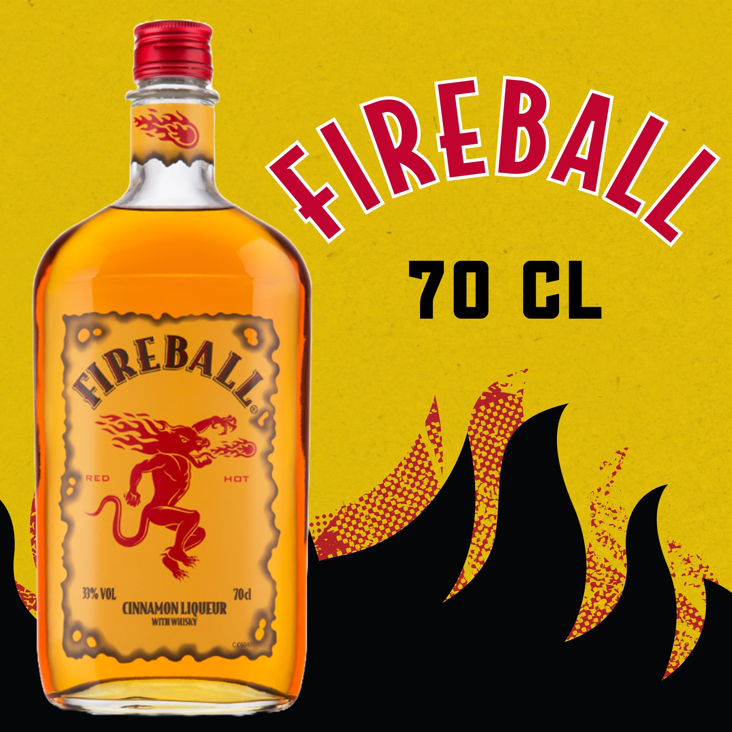 Fireball Cinnamon Whisky 700ml