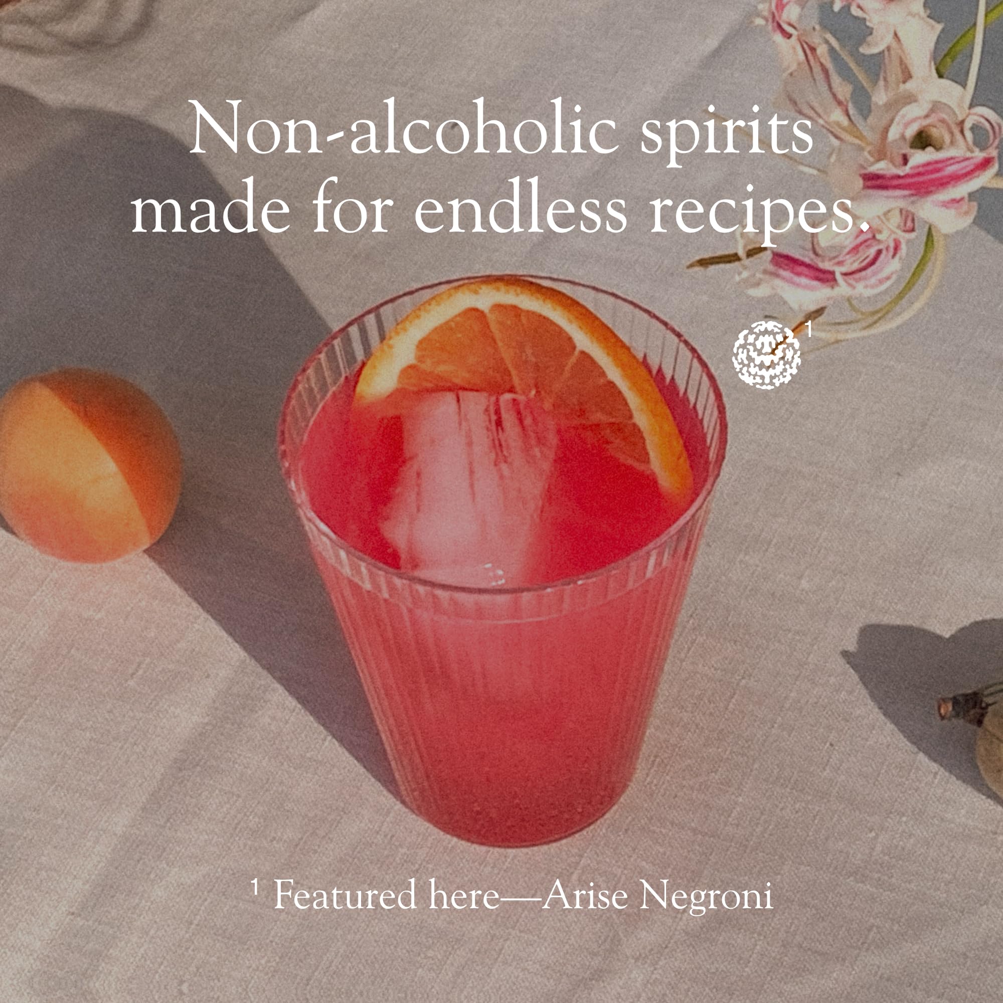Aplós ARISE Non-Alcoholic Adaptogen-Infused Beverage, Tequila Style Alternative, Formulated to Elevate Mood, (750ml)