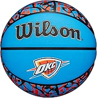 Vista 20 de Wilson NBA Team Balones de baloncesto con diseño de grafiti - Talla 7 - 29.5