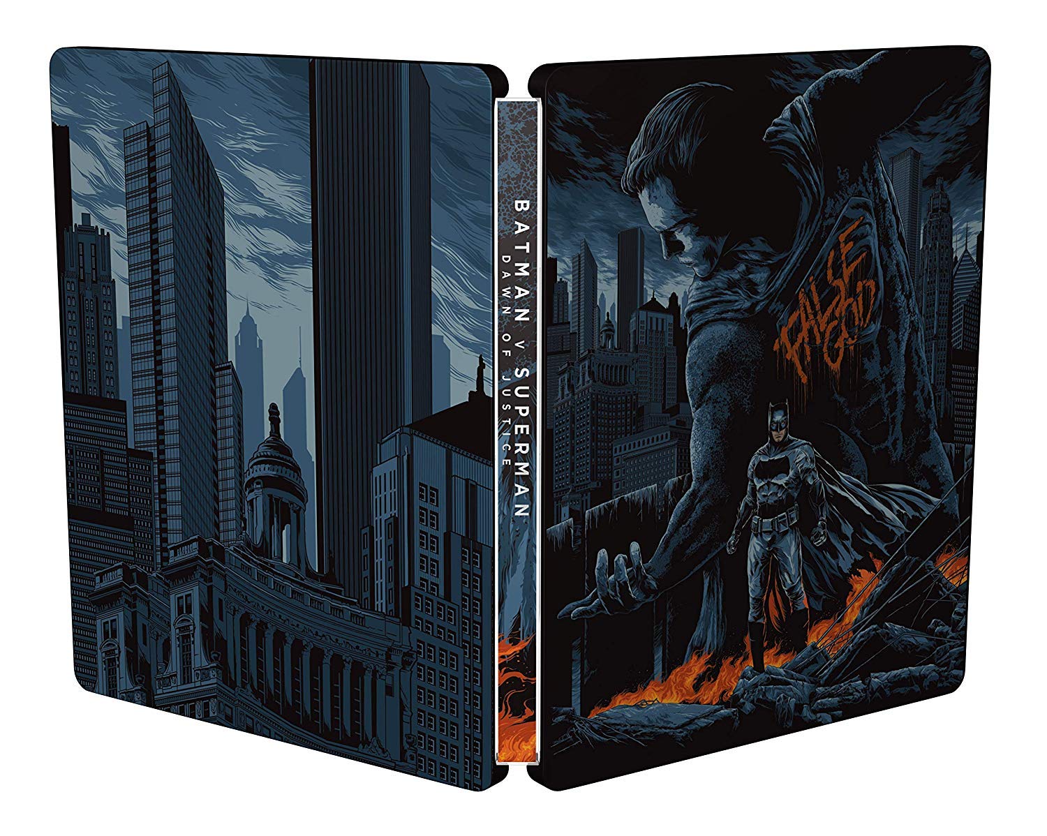 Batman V Superman - Theatrical & Ultimate Ed. – Mondo Steelbook (2 Blu Ray) EU Import