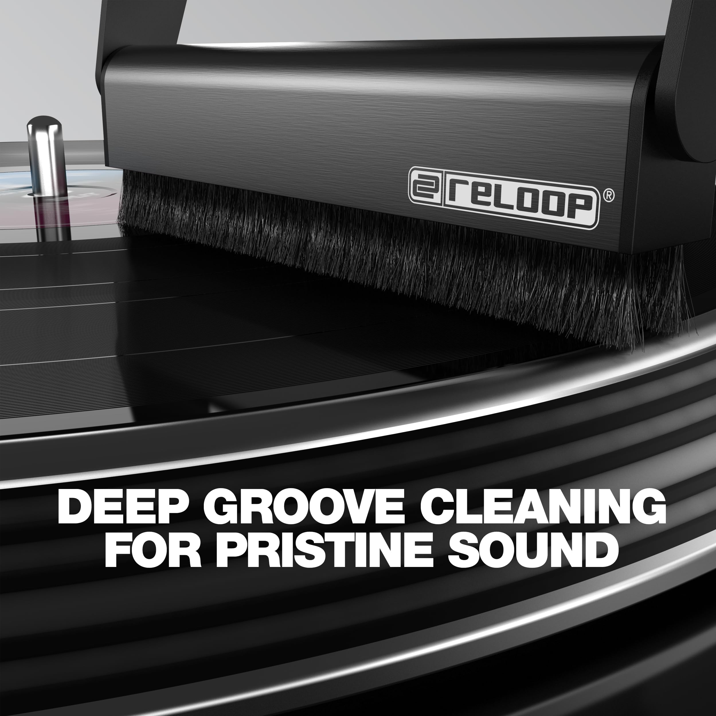 Reloop Premium Carbon Fibre Brush – niezbędna szczotka do płyt winylowych dla miłośników winylu