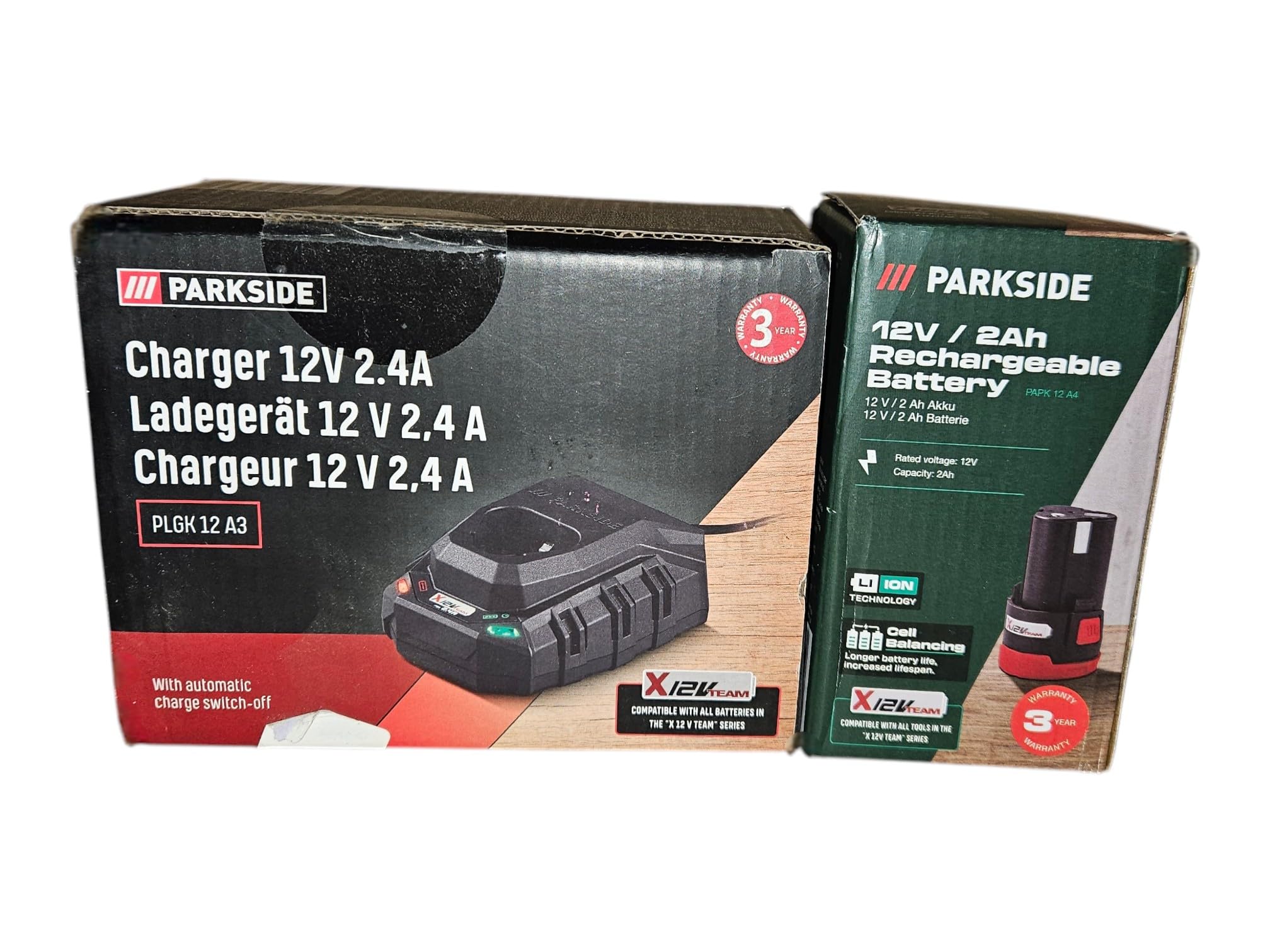 Chargeur et Batterie X 12 V Team Series
