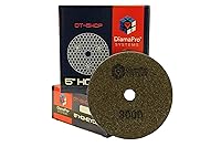 Vista 8 de Almohadillas de pulido de panal de abeja de 5 pulgadas, húmedo/seco, pulido de hormigón (grano 30)