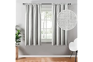 54 Inch Room Darkening Thermal Insulated Curtains for Bedroom