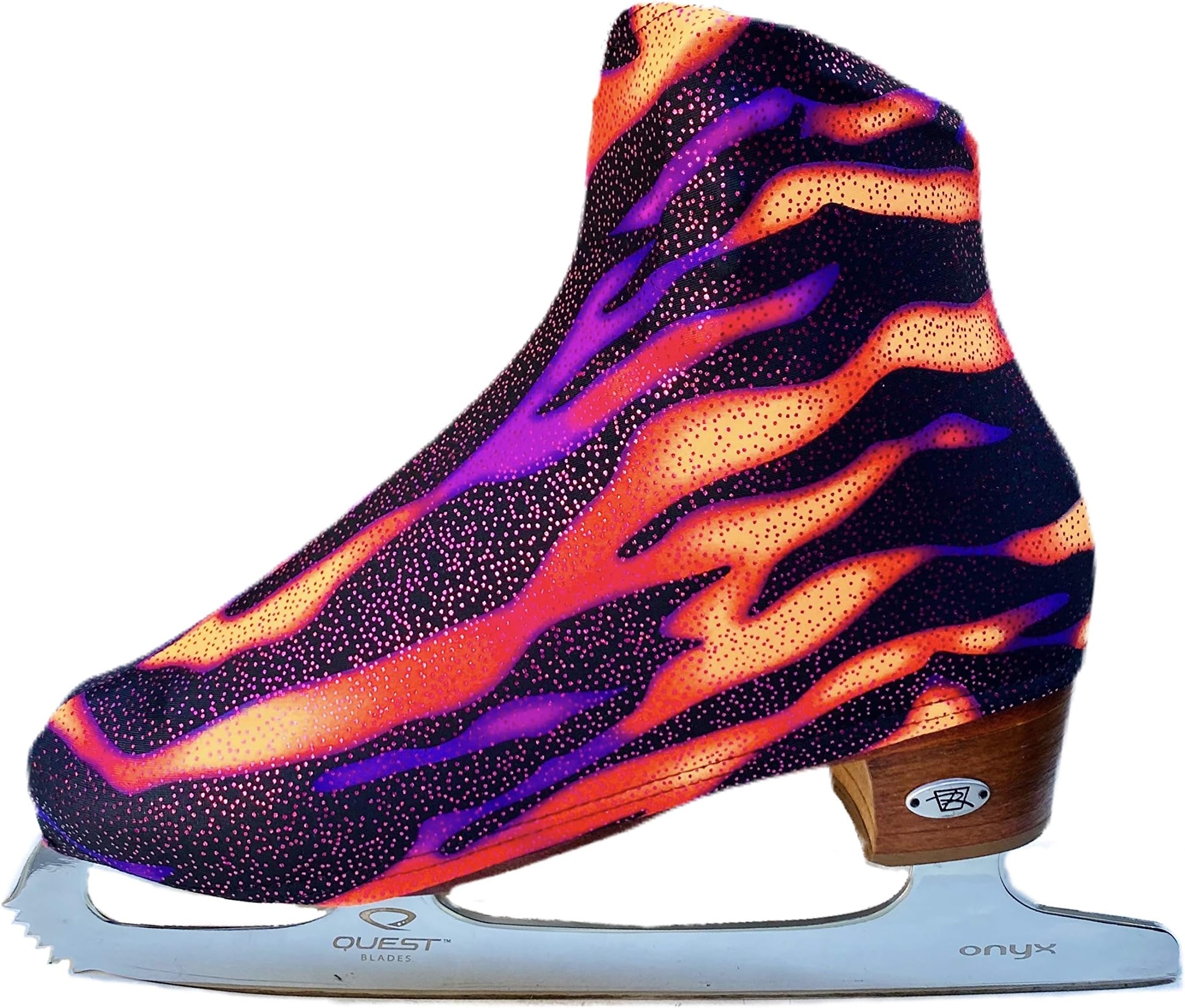Ice Fire Skate Boot Covers - Durable Boot Protector - Universal Size Boot Covers for Roller Skates & Ice Skates
