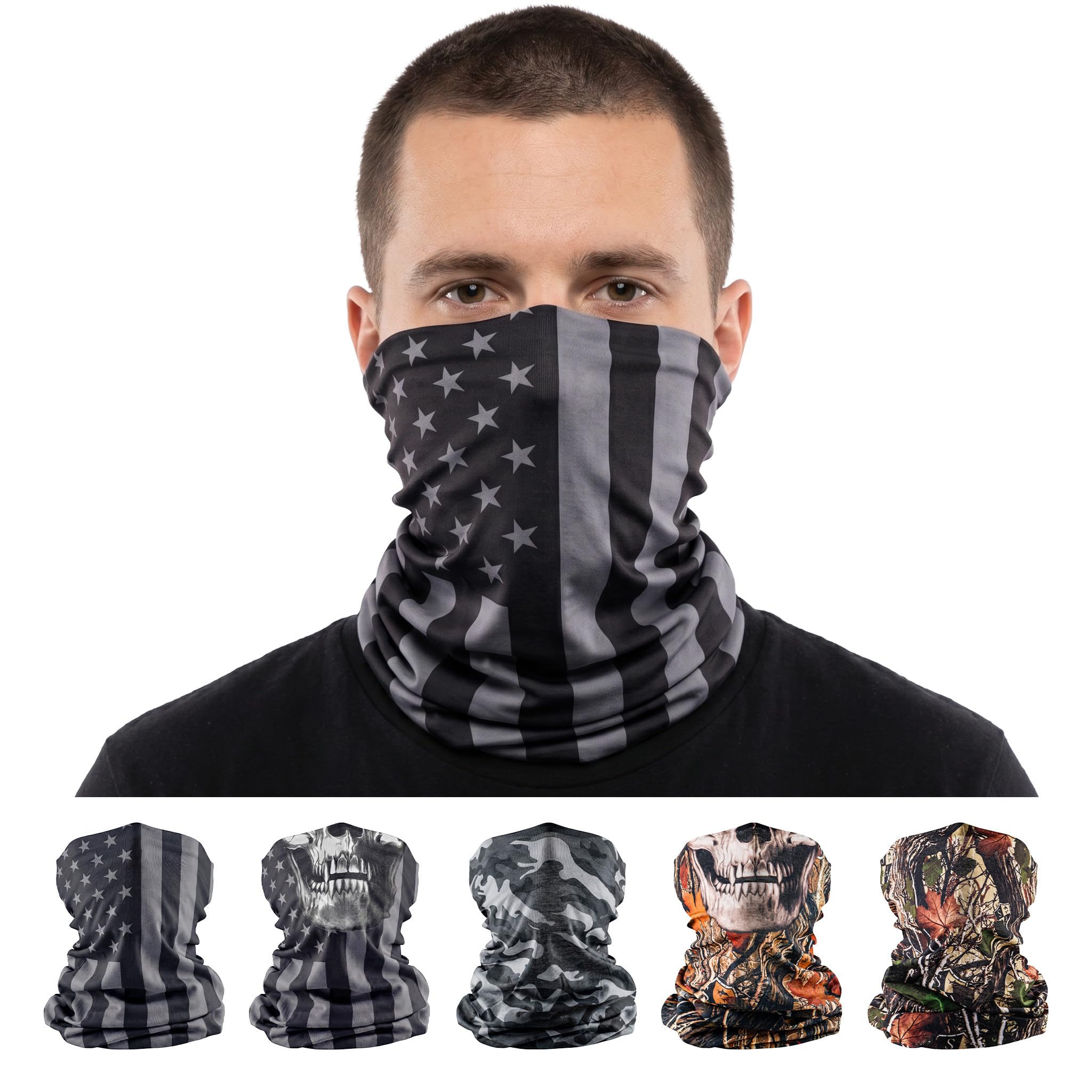 S A Soul of Adventure 5-Pack UV Face Shield