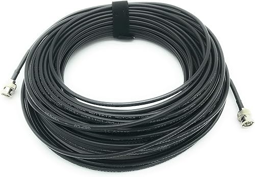 AV-Cables Cable mini RG59 BNC 3G6G HD SDI - Belden 1855a 100 pies negro