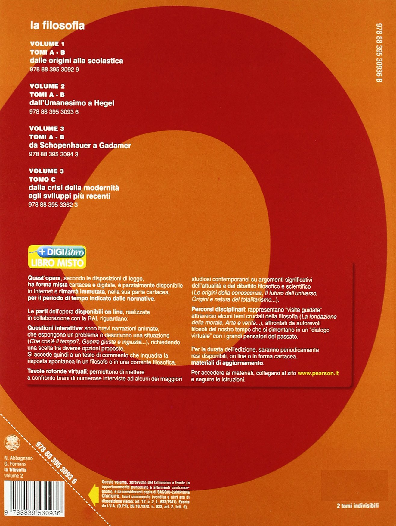 La filosofia. Vol. 2A-2B: Dall'umanesimo all'empirismo-Dall'illuminismo a Hegel. Per le Scuole superiori. Con espansione online