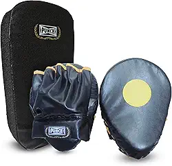 PUNCH Kit Aparador de soco + Aparador de Chute - Luva de Foco, Manopla, Thai Pad.