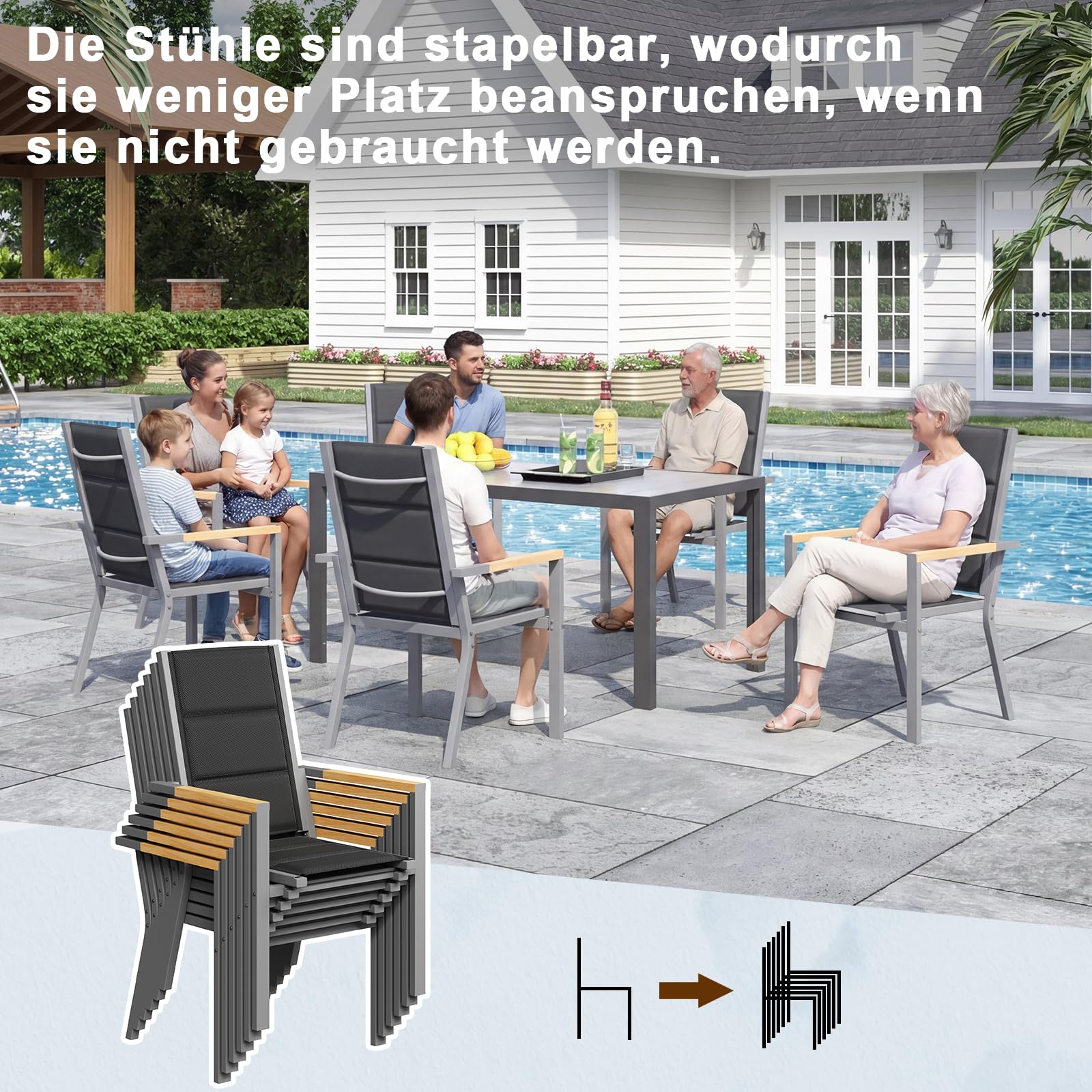balkongeländer deko Balkon Stil Boho – Gestaltungsideen & Tipps Stehtisch 140x70 cm Taubenblau