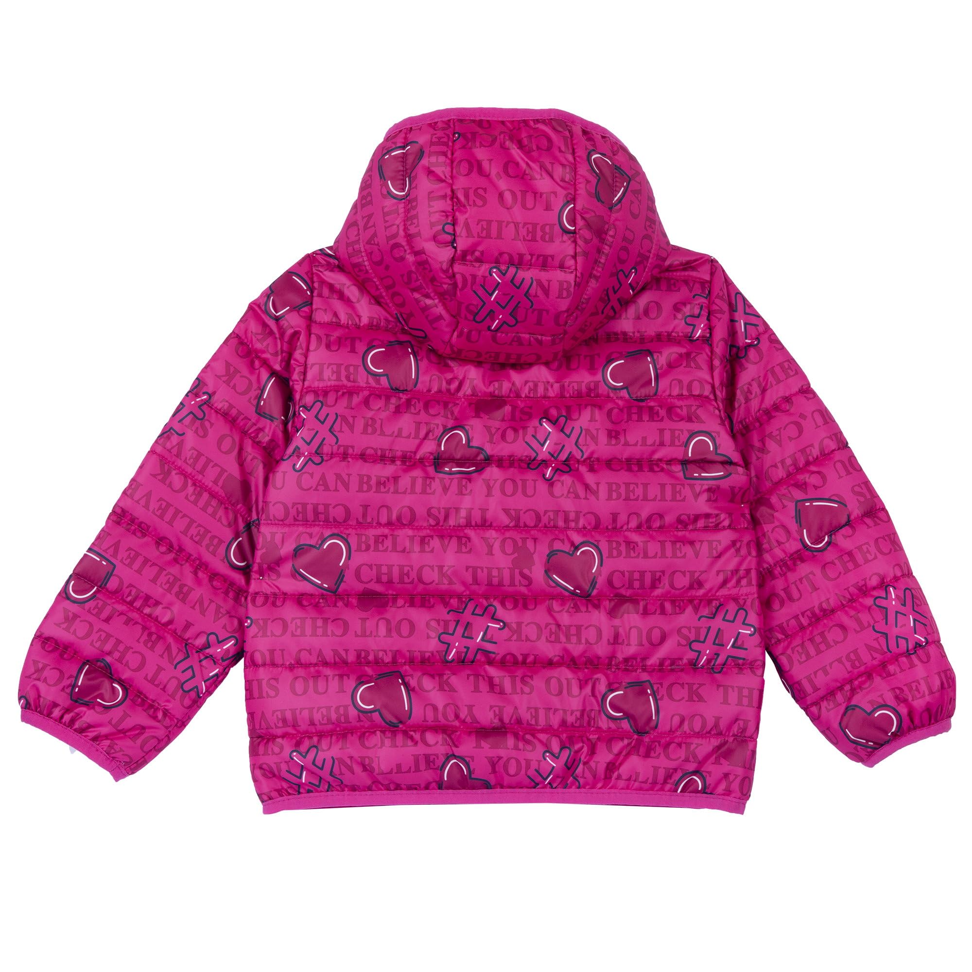 Chicco, Giubbotto Bambina con Cappuccio e Pratica Chiusura a Zip, con Fantasie Moderne e alla Moda, Lavabile in Lavatrice, Abbigliamento Bambina e Ragazza, Designed in Italy