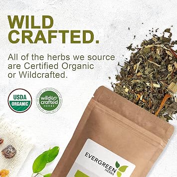 Evergreen Herbs Wereke Powder - 8 oz Resealable Pouch, Mexican Wereque Herb Powder for Tea, Decoctions or Tinctures, Traditional Botanical Herb for Daily Wellness & Digestive Support
