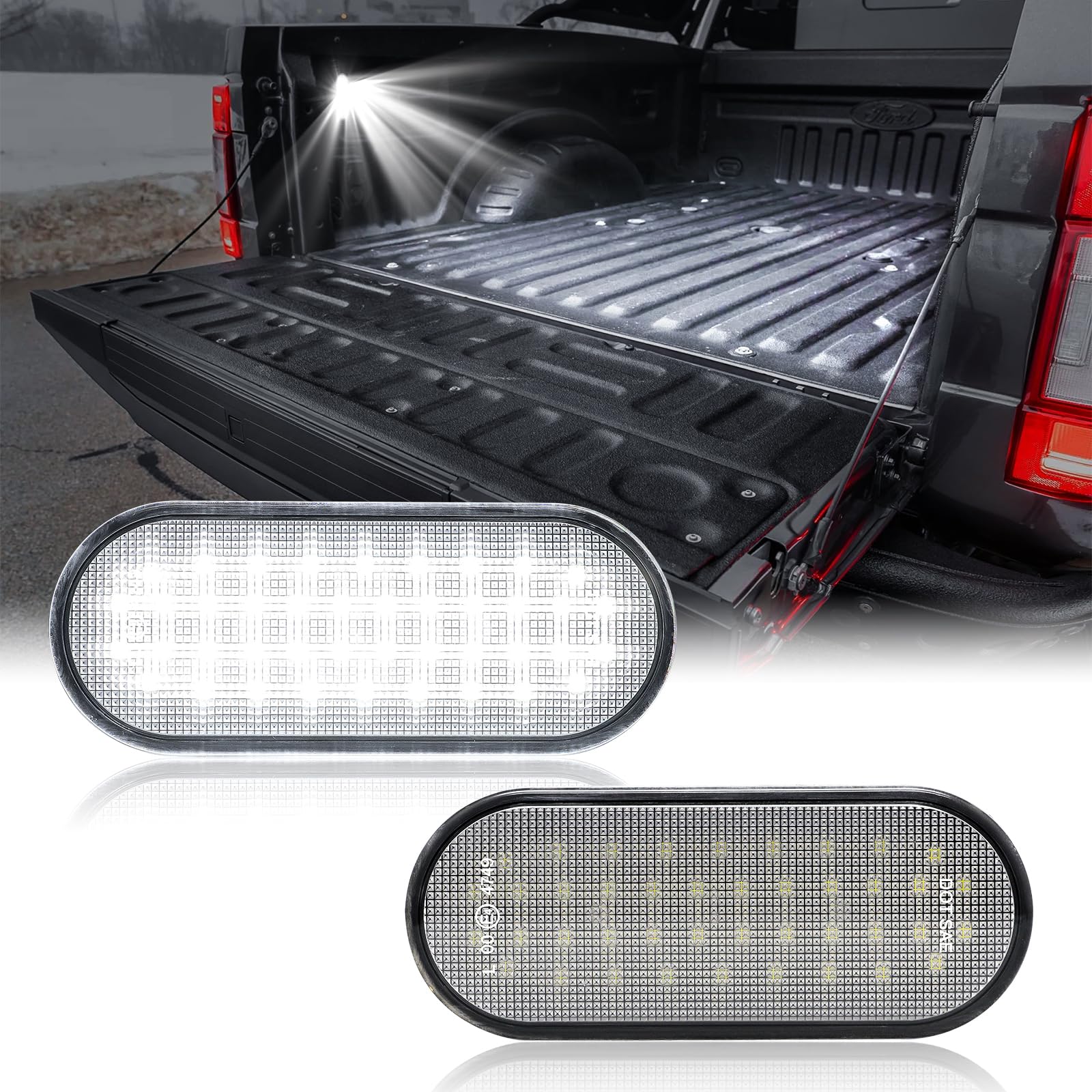 Luz LED de carga para cama compatible con F150 2015-2020 F150 Rap-tor 2017-2022 F250 Super Duty 2017-2022 F350 Super Duty 2017-2022