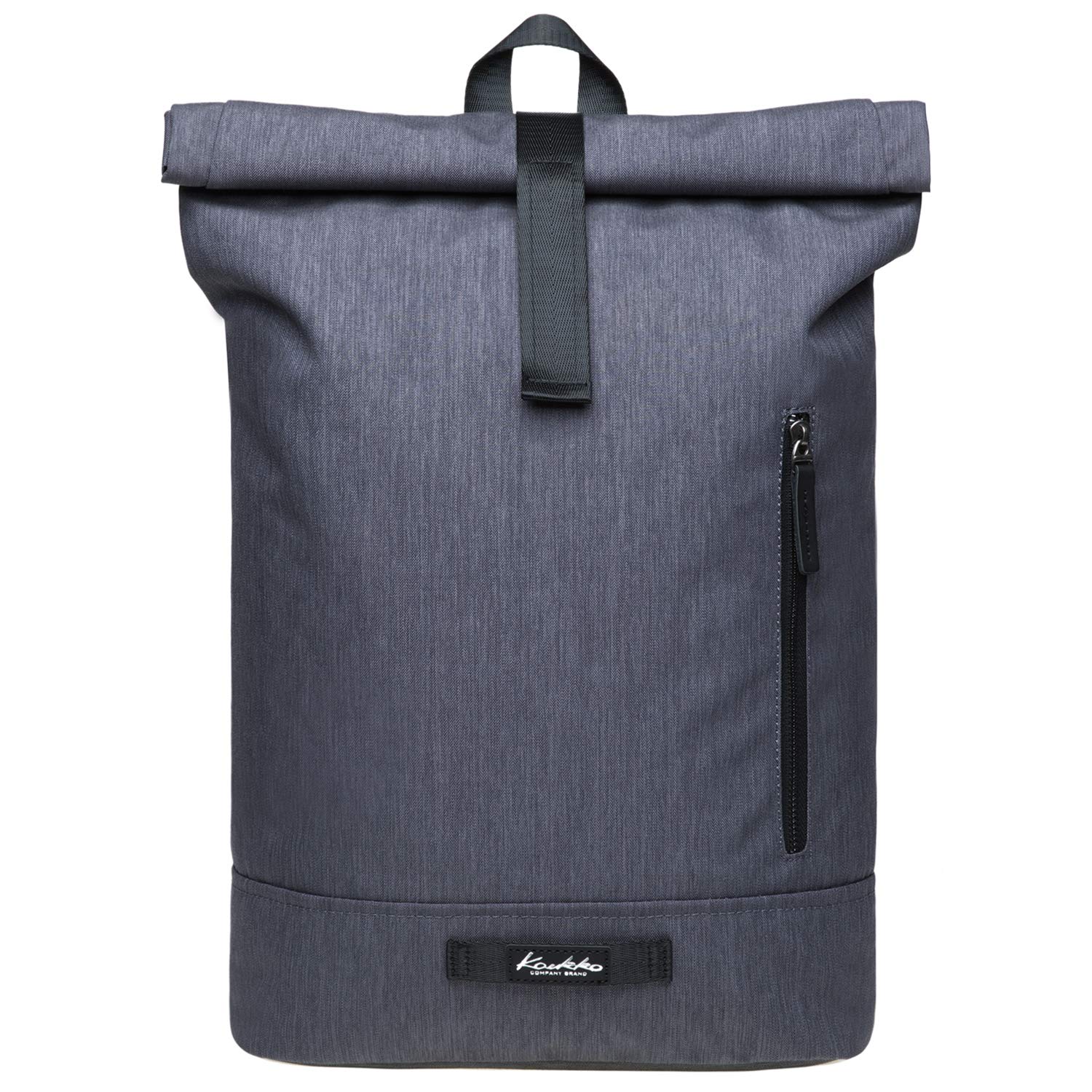 KAUKKO Mochila unisex para estudiantes de 17 pulgadas para portátil de 15 pulgadas, mochila informal, mochila para senderismo, 47 cm, 22,4 L, (caqui) (Naranja) - EP5AApricot — view 25