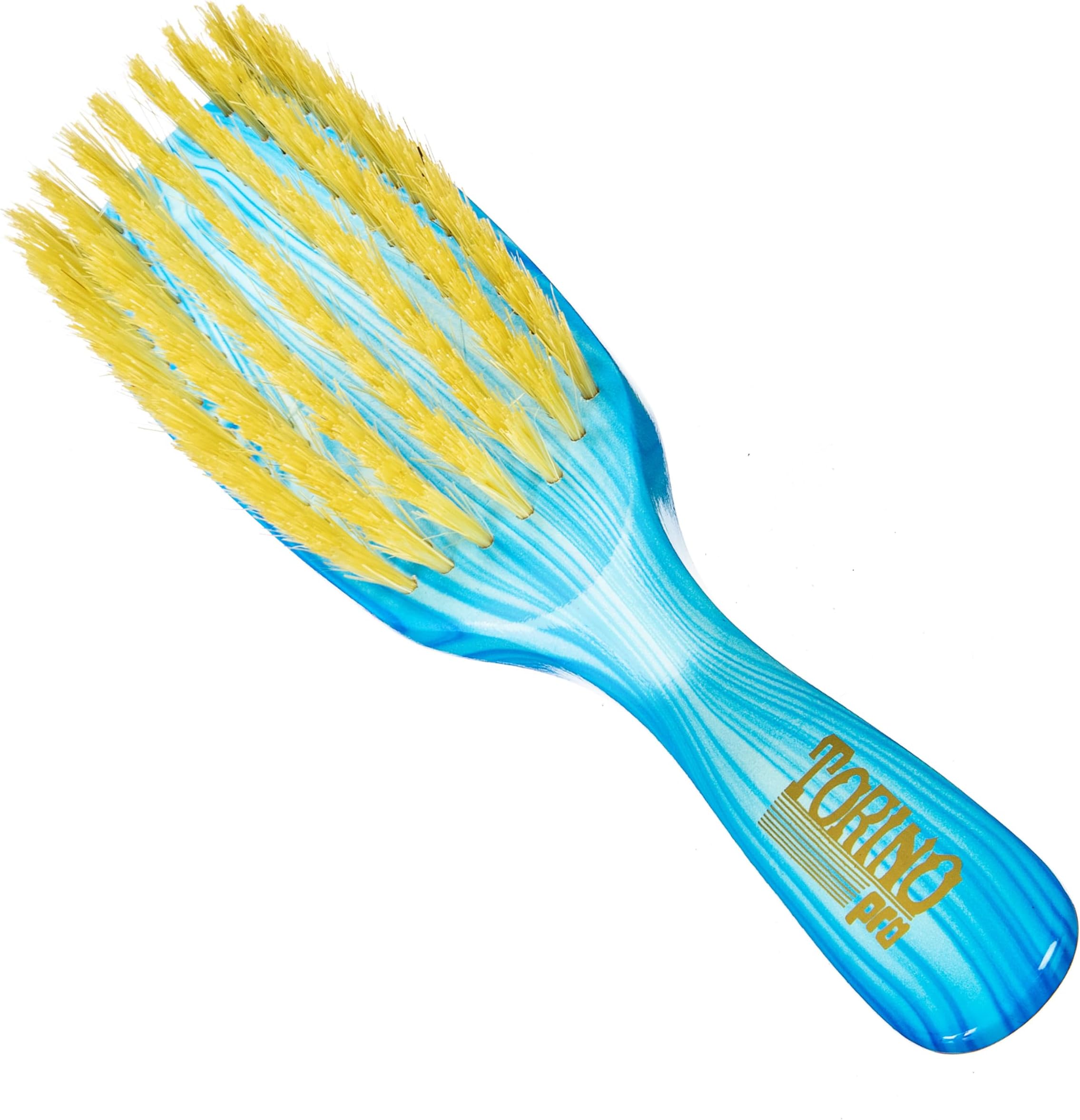 Torino Pro Wave Brush #226-7 Row Medium bristles -100% Pure Boar Bristles - Great workhorse to use in your brush sessions360 Waves