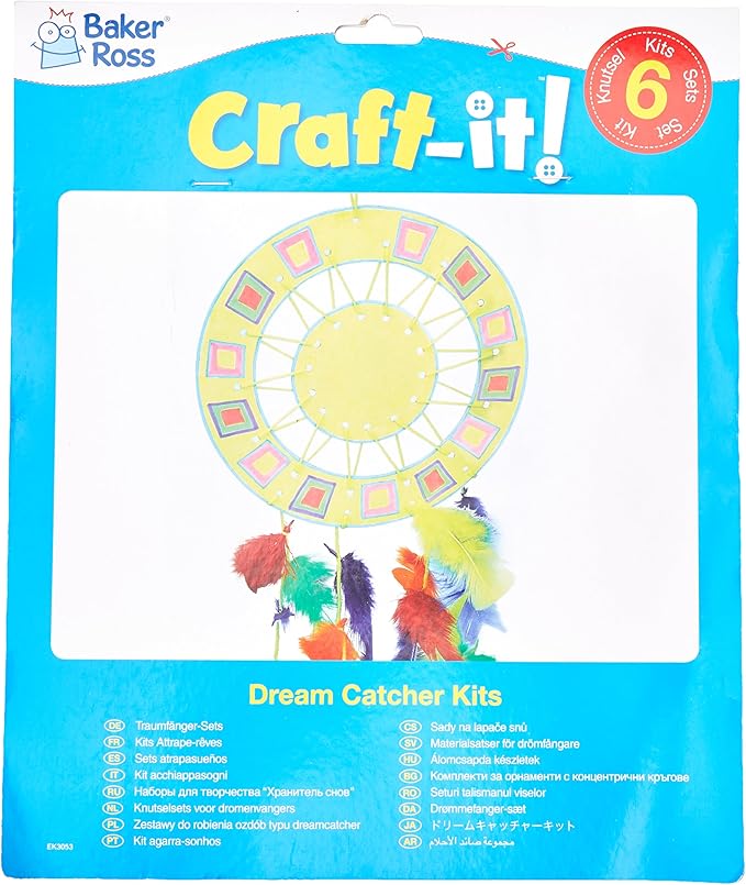 Baker Ross Mini-Bommelhüte 15er Pack - Buntes Bastelmaterial Für Puppen & Weihnachtsdekoration