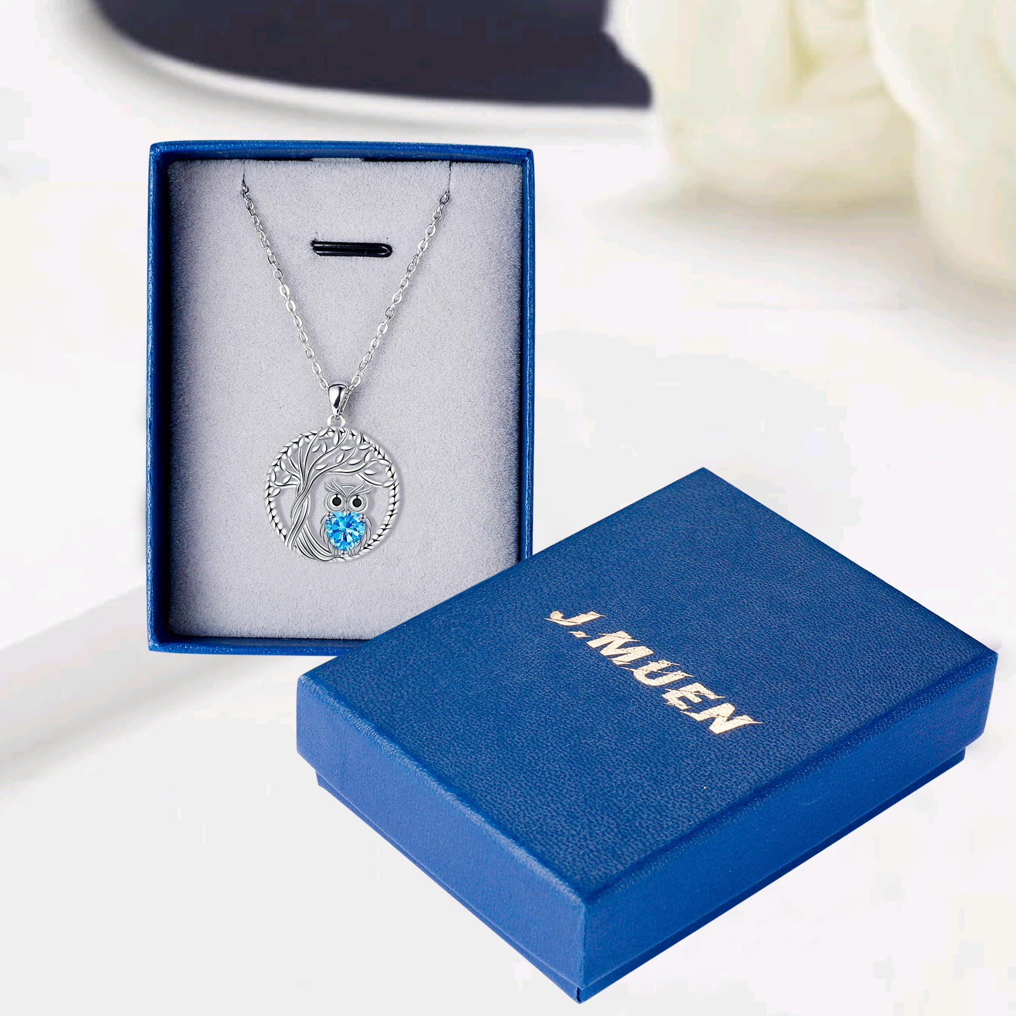 Lebensbaum Halskette für Damen 925 Sterling Silber Kette, Geburtstag Valentinstag Weihnachten Geschenke für Frauen Freundi