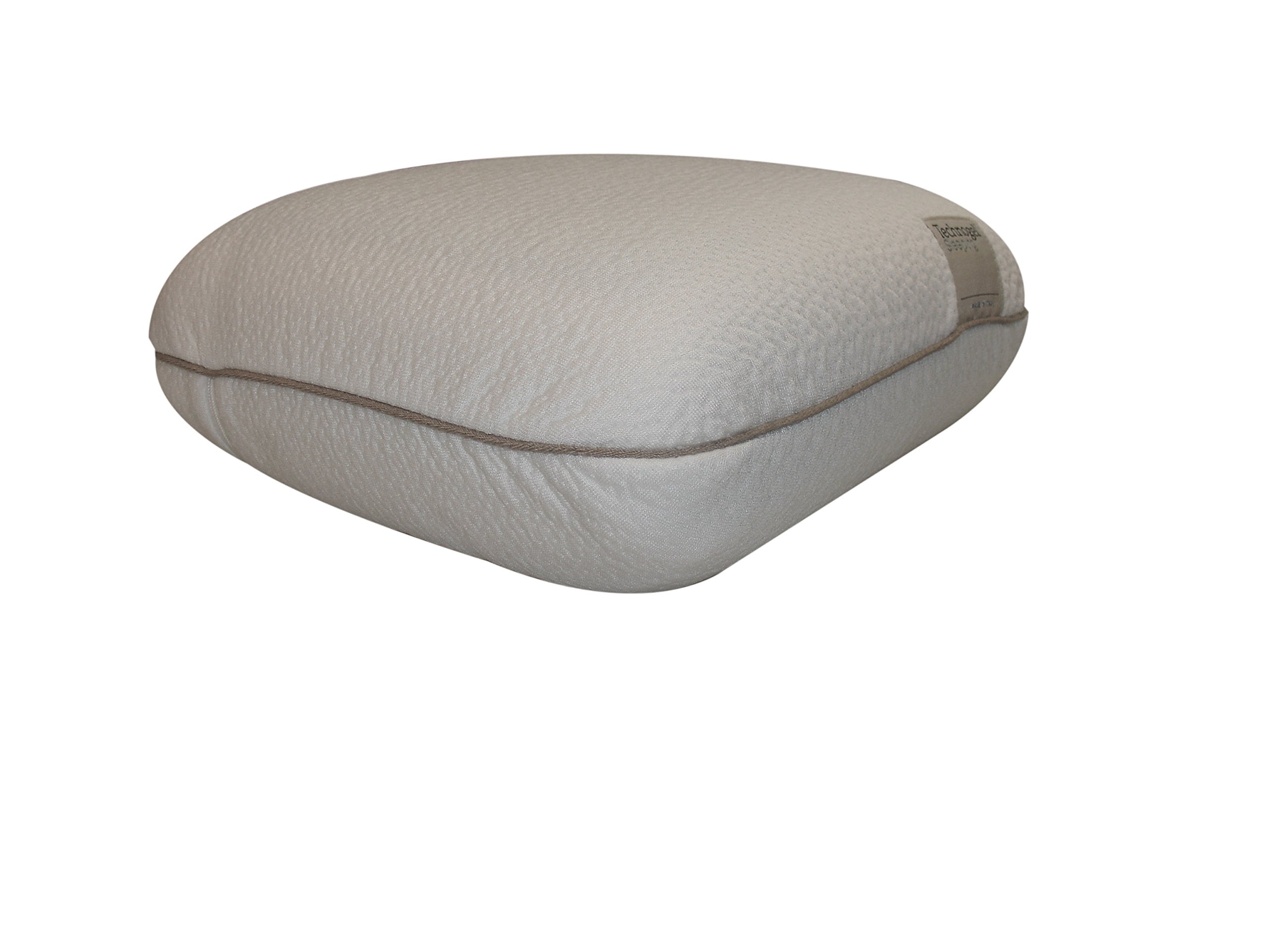 Technogel Original Travel Deluxe Orthopädisches Nackenstütz-Kopfkissen Antibakteriell,HWS-Gel-Kissen für Rücken-& Seitenschläfer inkl. Kissenbezug 33x29x09cm