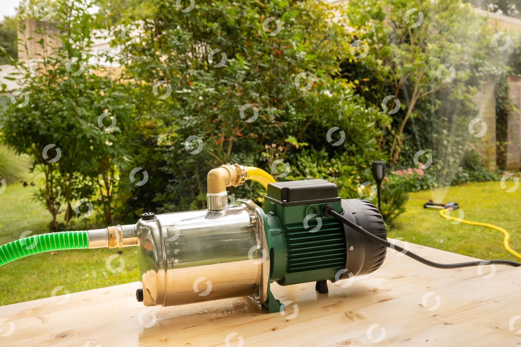 Pompa per irrigazione DAB EuroInox 40/50 M + tubo di aspirazione