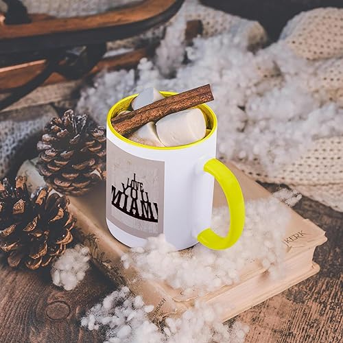 Miniatura 10 de 3dRose Coffee Mug, Size - 11oz - USA, Florida, Miami, Little Havana, Calle Ocho, I Love You Miami Sign, Signs - funny coffee cup gift