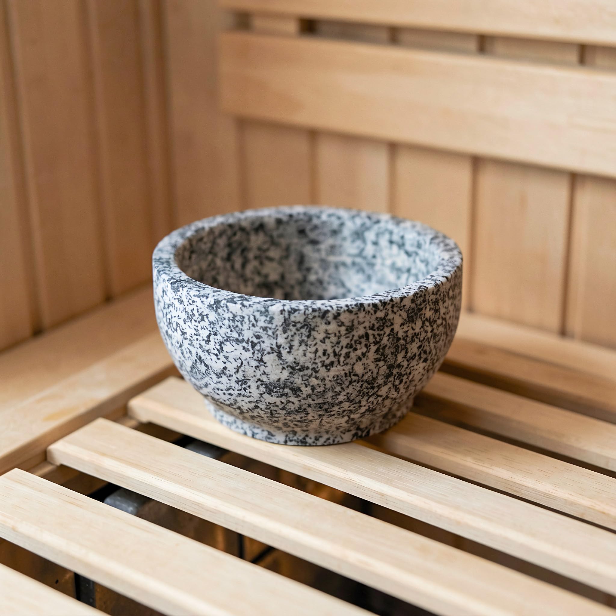 Gatuida 2 difusores de Aceite para Sauna, Taza de aromaterapia de Piedra