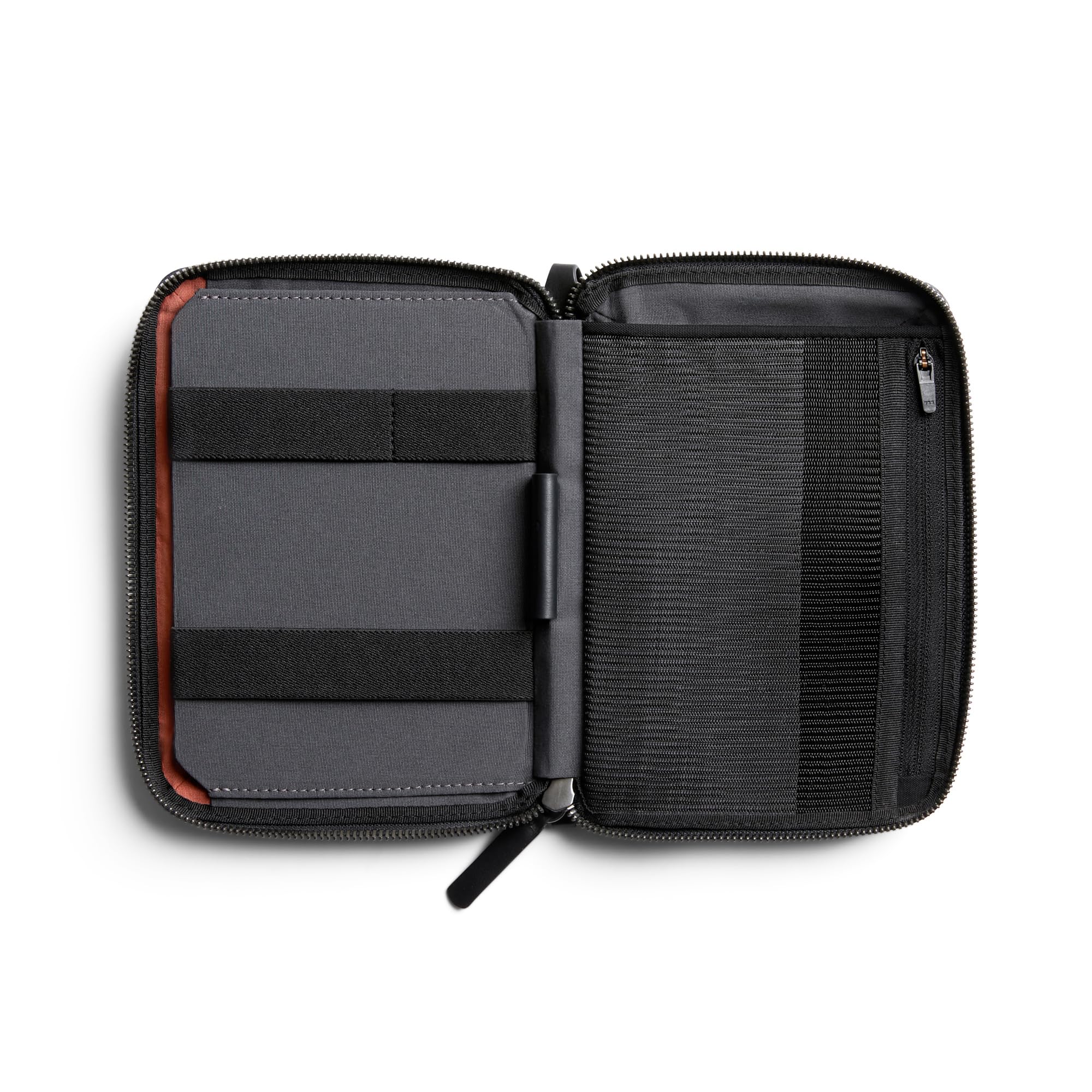 Bellroy Wonder Kit (borsa tecnologica e da viaggio con organizzazione interna per cavi, caricabatterie, taccuini, kit medici e altro) - Raven