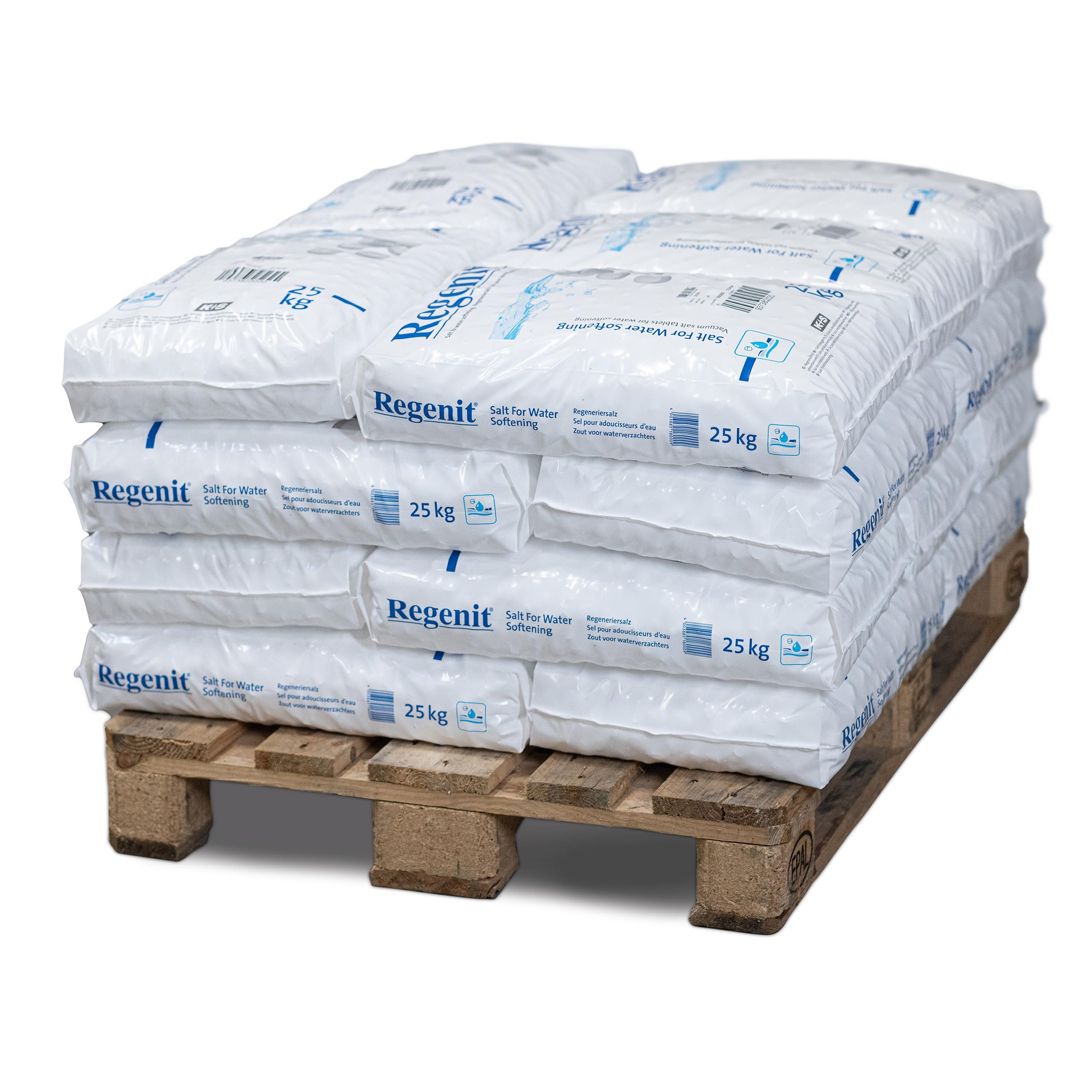 Regenit 12 x 25 kg Siedesalztabletten zur Regenerierung von | Wasserenthärtungsanlagen