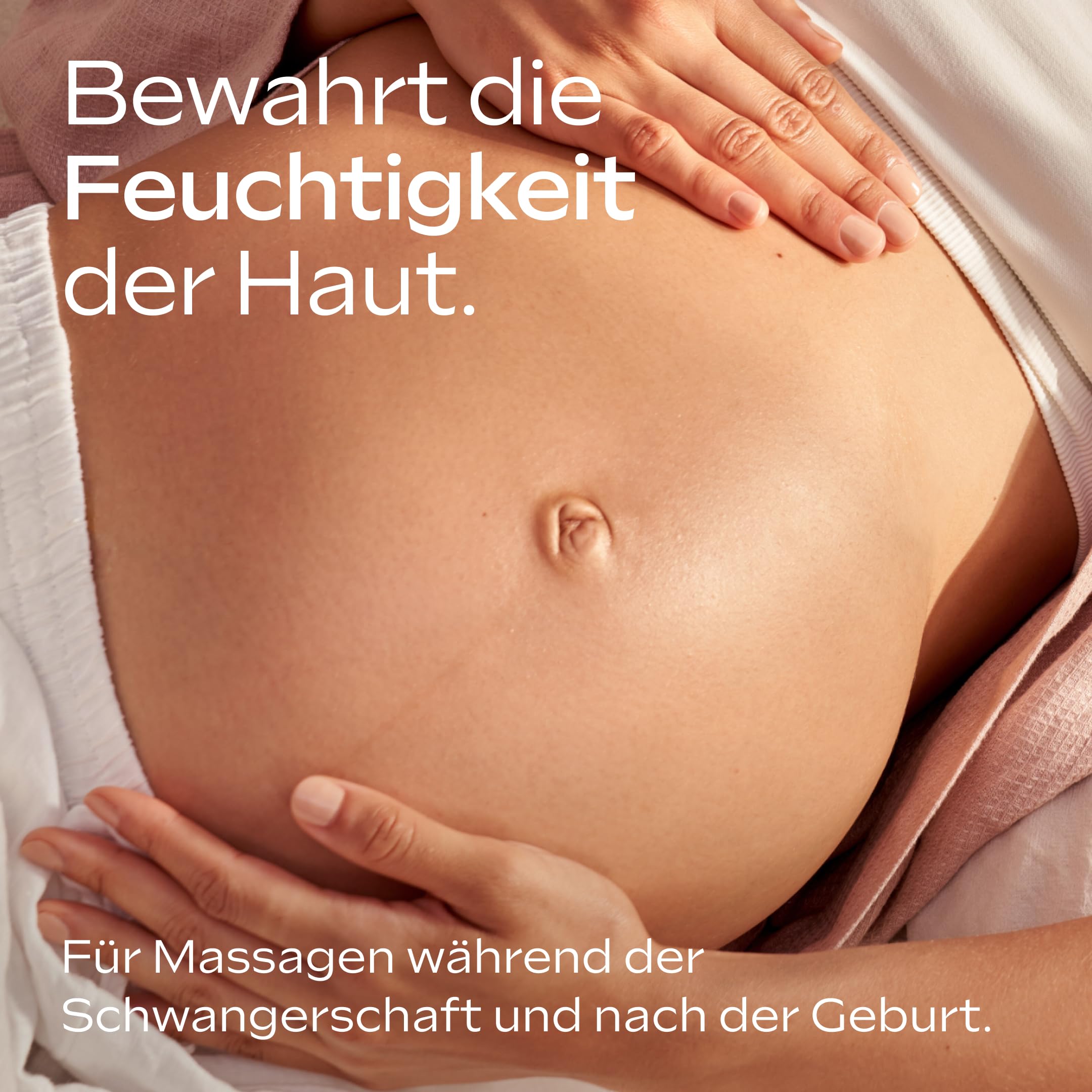 WELEDA Bio MAMA Geschenkset – Naturkosmetik Körperpflege Set mit Schwangerschaftsöl & Relax Lavendel Duschgel – Natürliches Anti Dehnungsstreifen Hautpflege Geschenk für werdende Mütter (vegan)