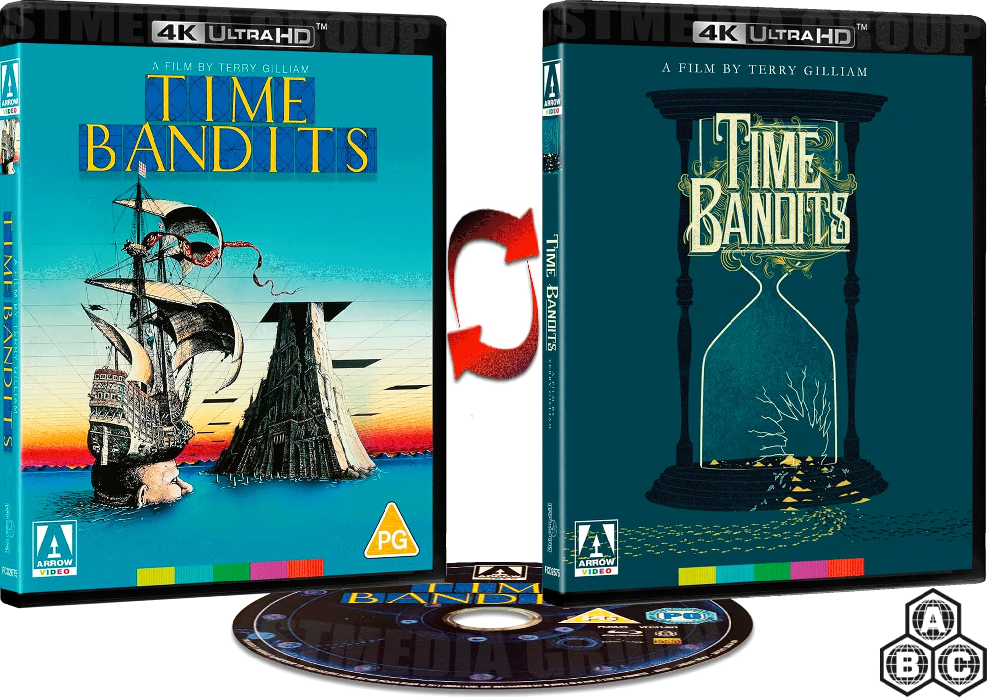 Time Bandits (Special Edition, Reversible cover) [4K Ultra HD] [Region Free]