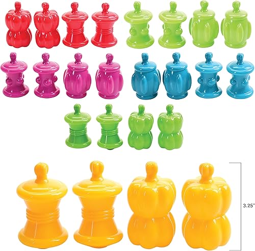 Miniatura 4 de Constructive Playthings Juego de cuentas coloridas para niños y niños pequeños a partir de 1 año, juego de juguetes STEM para desarrollar artes y